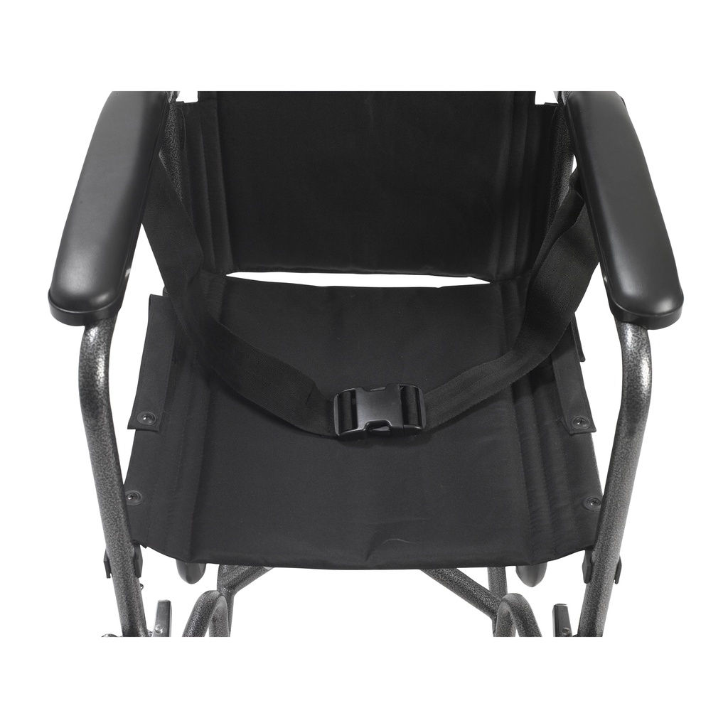 Lightweight Steel Transport Wheelchair (19" Seat)_image_15