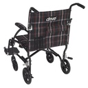 Fly Lite Ultra Lightweight Transport Wheelchair (BLACK)_image_13