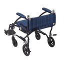 Fly Lite Ultra Lightweight Transport Wheelchair (BLUE)_image_12