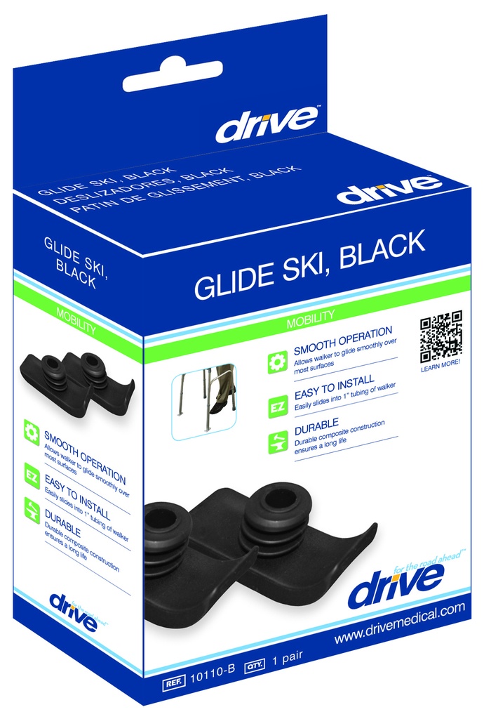 Walker Ski Glides (BLACK)_image_12