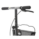 Dual Pad Steerable Knee Walker Knee Scooter with Basket, Alternative to Crutches_image_12