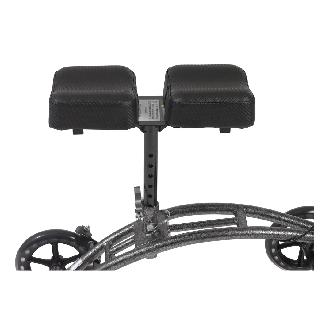 Dual Pad Steerable Knee Walker Knee Scooter with Basket, Alternative to Crutches_image_15