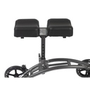 Dual Pad Steerable Knee Walker Knee Scooter with Basket, Alternative to Crutches_image_15