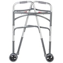 Heavy Duty Bariatric Two Button Walker with Wheels_image_14