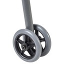 Heavy Duty Bariatric Two Button Walker with Wheels_image_17