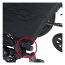 Viper Plus GT Full Reclining Wheelchair (Detachable Desk Arms, 20" Seat)_image_12