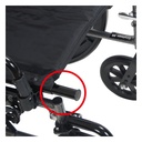Viper Plus GT Full Reclining Wheelchair (Detachable Desk Arms, 20" Seat)_image_13