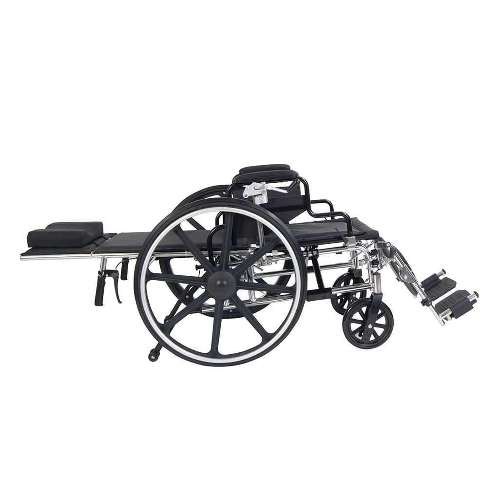 Viper Plus GT Full Reclining Wheelchair (Detachable Desk Arms, 20" Seat)_image_16