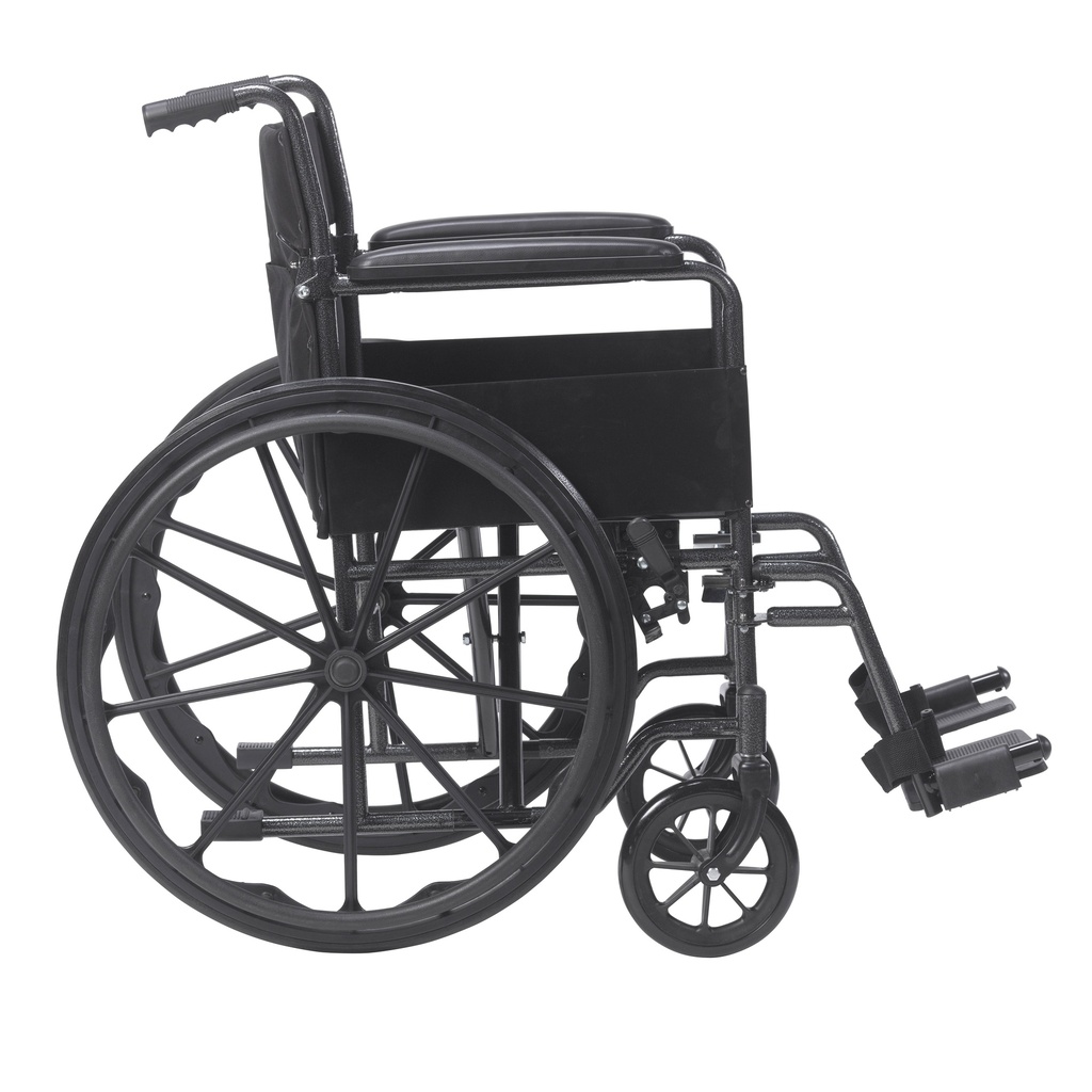 Silver Sport 1 Wheelchair with Full Arms and Swing away Removable Footrest_image_11