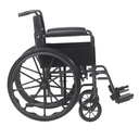 Silver Sport 1 Wheelchair with Full Arms and Swing away Removable Footrest_image_11