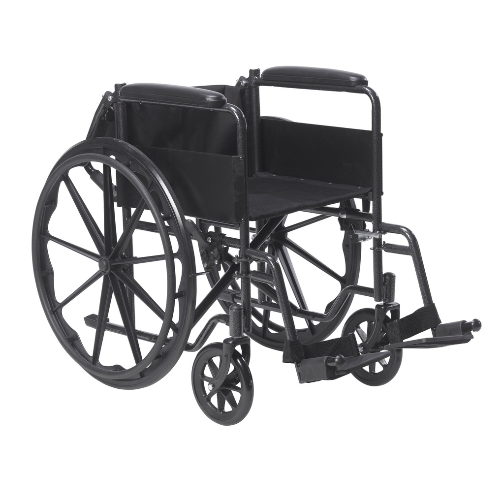 Silver Sport 1 Wheelchair with Full Arms and Swing away Removable Footrest_image_13