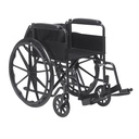 Silver Sport 1 Wheelchair with Full Arms and Swing away Removable Footrest_image_13