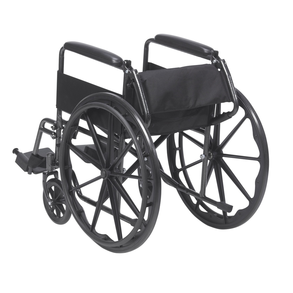 Silver Sport 1 Wheelchair with Full Arms and Swing away Removable Footrest_image_14