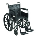 Silver Sport 2 Wheelchair (Detachable Full Arms and Swing away Footrests, 20" Seat)_image_11