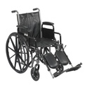 Silver Sport 2 Wheelchair (Detachable Desk Arms and Elevating Leg Rests, 18" Seat)_image_11