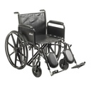 Sentra EC Heavy Duty Wheelchair (Detachable Full Arms and Elevating Leg Rests, 22" Seat)_image_11