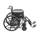 Sentra EC Heavy Duty Wheelchair (Detachable Full Arms and Elevating Leg Rests, 22" Seat)_image_12