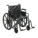 Sentra EC Heavy Duty Wheelchair (Detachable Desk Arms and Swing away Footrests, 24" Seat)_image_11