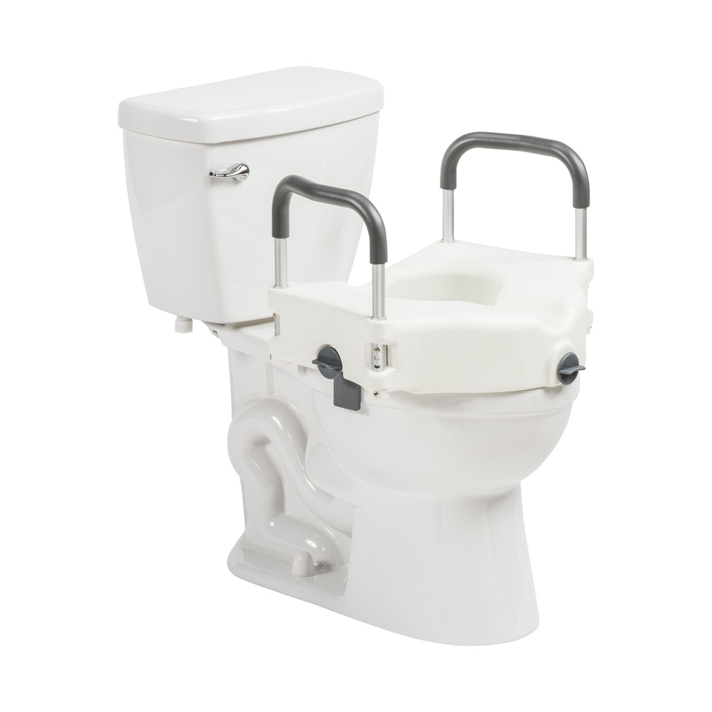 PreserveTech Secure Lock Raised Toilet Seat, 5" Height_image_14