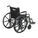 Sentra EC Heavy Duty Wheelchair (Detachable Desk Arms and Swing away Footrests, 22" Seat)_image_13
