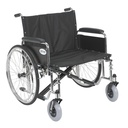 Sentra EC Heavy Duty Extra Wide Wheelchair (Detachable Full Arms, 26" Seat)_image_11