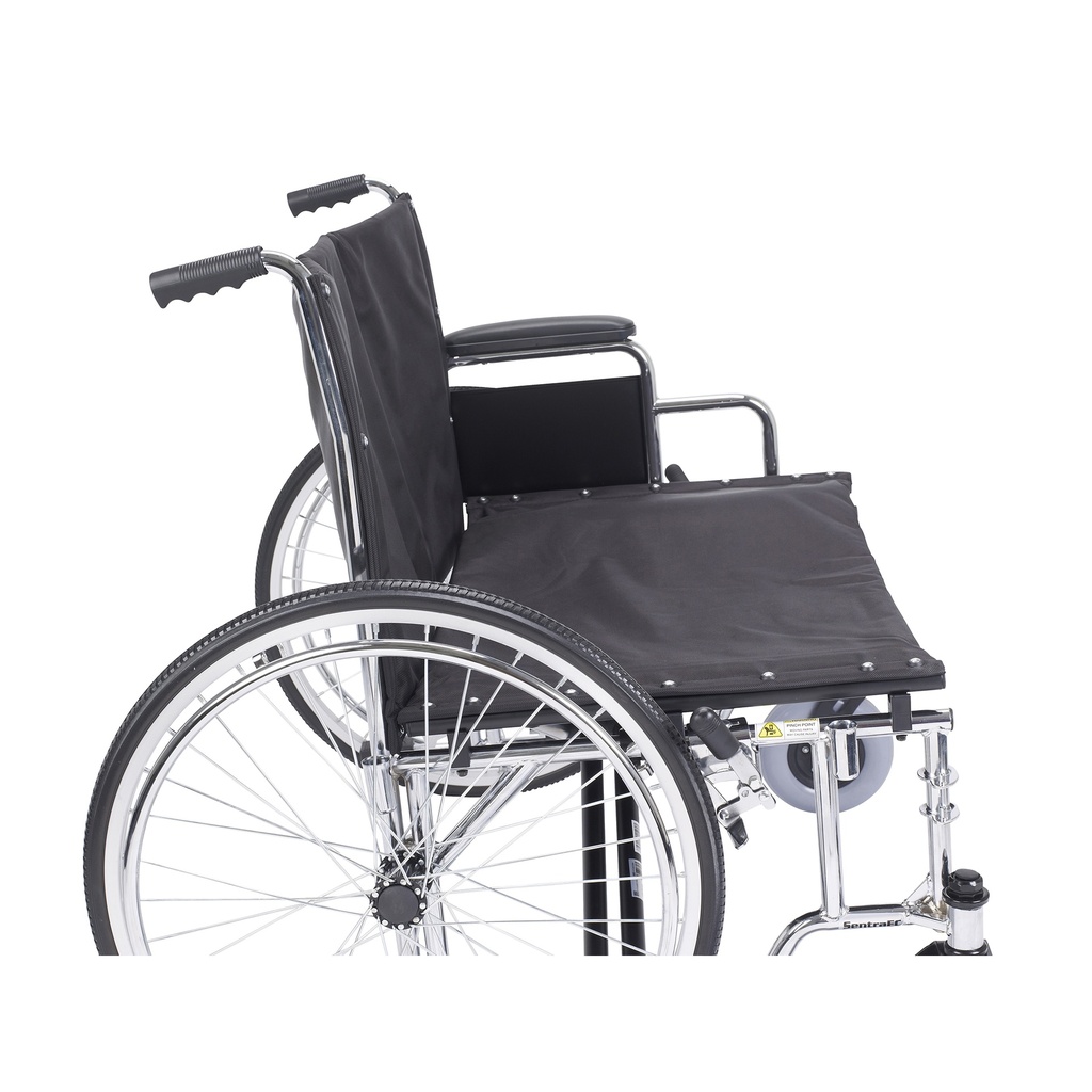 Sentra EC Heavy Duty Extra Wide Wheelchair (Detachable Desk Arms, 30" Seat)_image_14