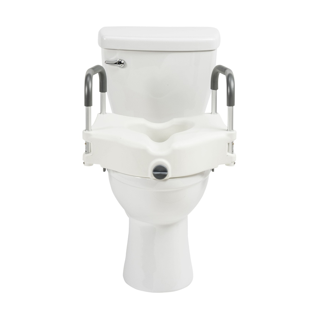 PreserveTech Secure Lock Raised Toilet Seat, 5" Height_image_15