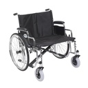 Sentra EC Heavy Duty Extra Wide Wheelchair (Detachable Desk Arms, 26" Seat)_image_11
