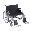Sentra EC Heavy Duty Extra Wide Wheelchair (Detachable Desk Arms and Elevating Leg Rests, 30" Seat)_image_11