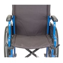 Blue Streak Wheelchair with Flip Back Desk Arms (Swing Away Footrest, 16" Seat)_image_15