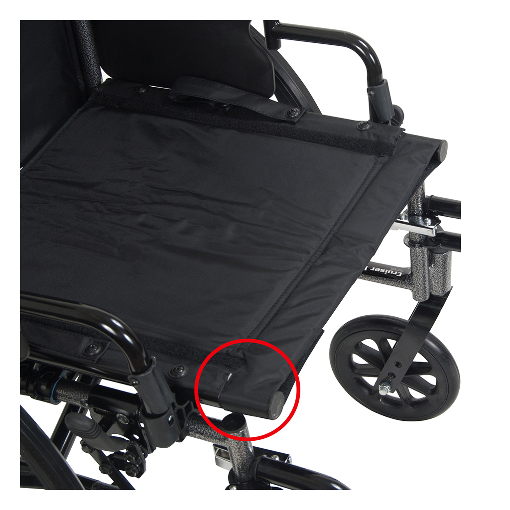 Cruiser X4 Lightweight Dual Axle Wheelchair with Adjustable Detatchable Arms (Full Arms, 18" Seat)_image_16