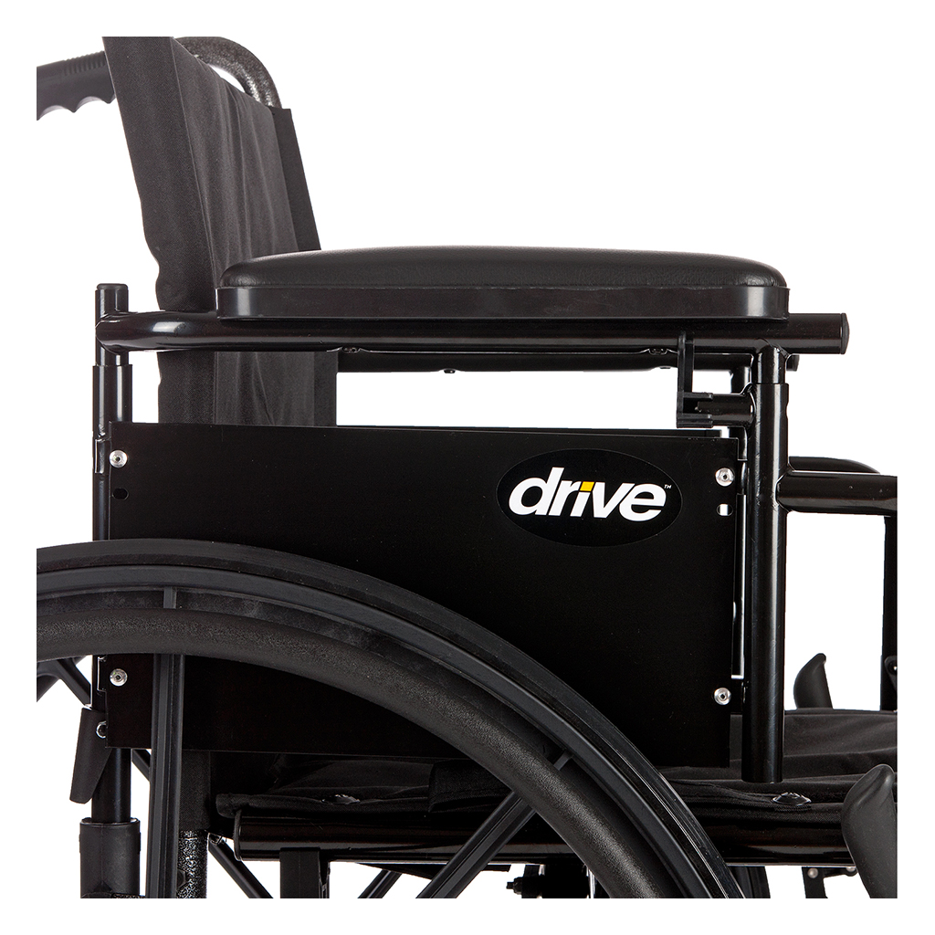 Cruiser X4 Lightweight Dual Axle Wheelchair with Adjustable Detatchable Arms (Full Arms, 20" Seat)_image_12