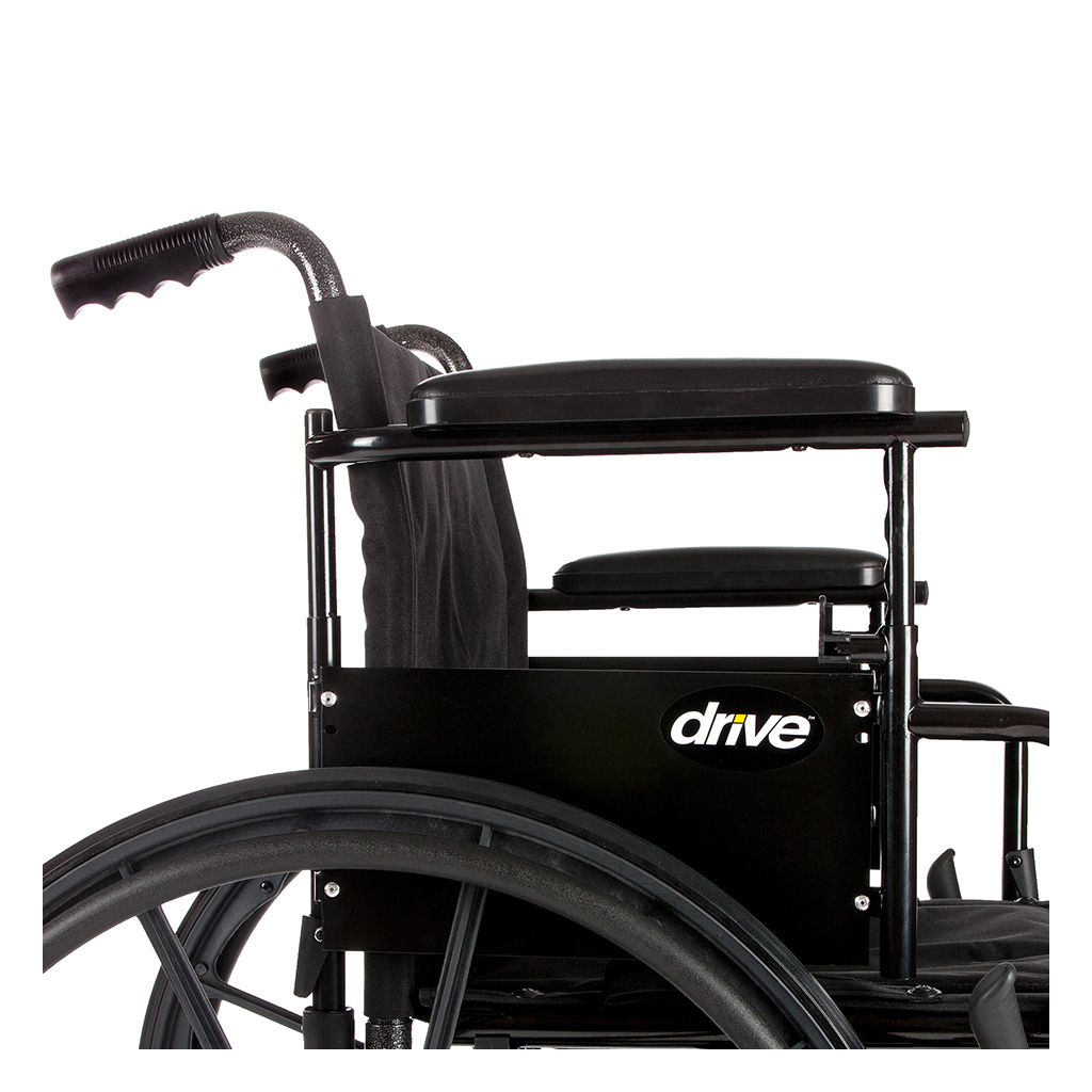 Cruiser X4 Lightweight Dual Axle Wheelchair with Adjustable Detatchable Arms (Full Arms, 20" Seat)_image_13