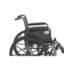 Cruiser III Light Weight Wheelchair with Flip Back Removable Arms (Flip Back Removable Full Arms and Elevating Leg Rests, 20" Seat)_image_12