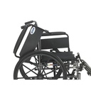 Cruiser III Light Weight Wheelchair with Flip Back Removable Arms (Flip Back Removable Full Arms and Elevating Leg Rests, 20" Seat)_image_13