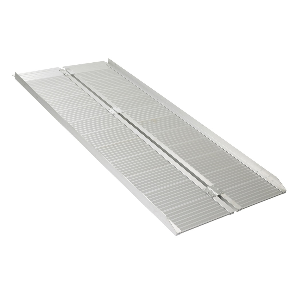 Single Fold Portable Wheelchair Scooter Ramp with Carry Handle and Travel Bag (6' Long)_image_11