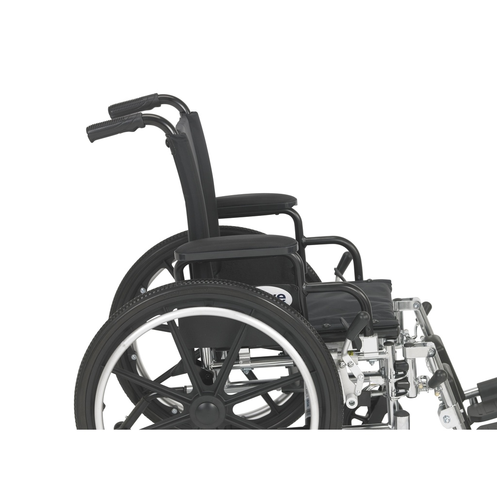 Viper Wheelchair with Flip Back Removable Arms (Flip Back Removable Desk Arms and Elevating Leg Rests, 14" Seat)_image_12