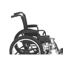 Viper Wheelchair with Flip Back Removable Arms (Flip Back Removable Desk Arms and Elevating Leg Rests, 14" Seat)_image_12