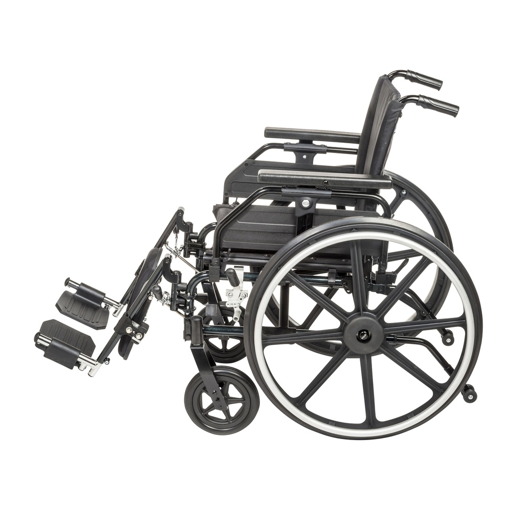 Viper Plus GT Wheelchair with Universal Armrests (Elevating Legrests, 22" Seat)_image_13