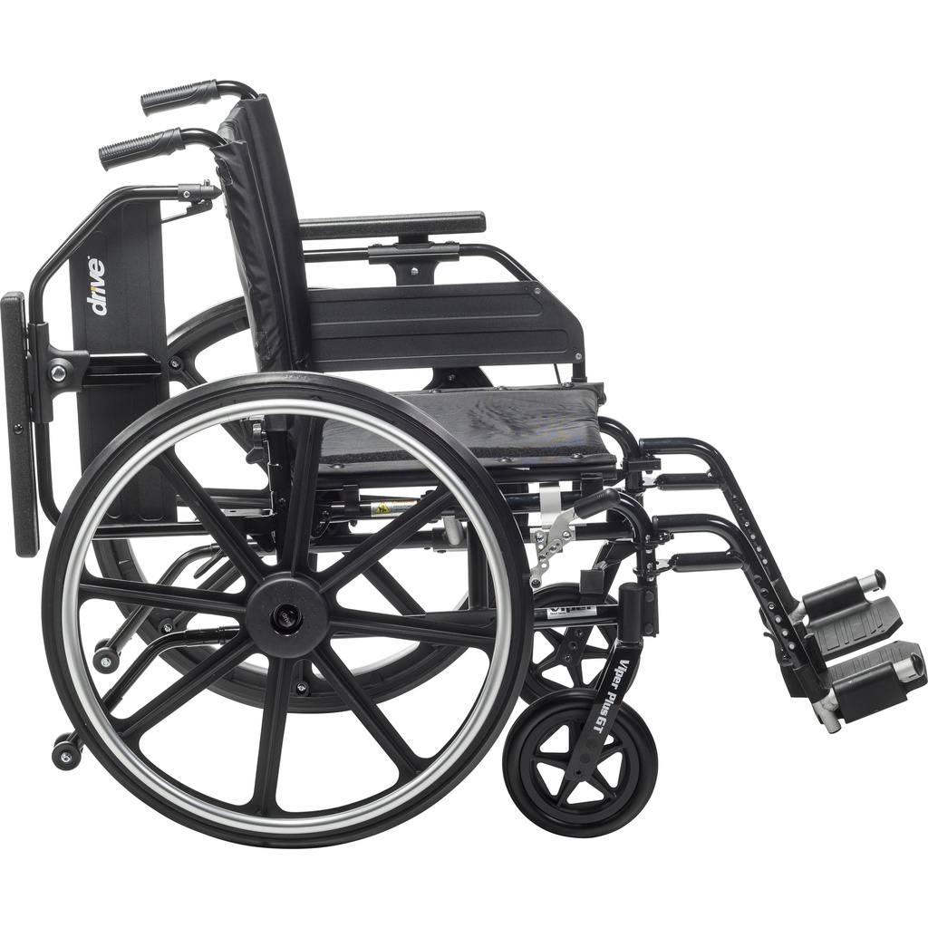 Viper Plus GT Wheelchair with Universal Armrests (Swing-Away Footrests, 16" Seat)_image_17