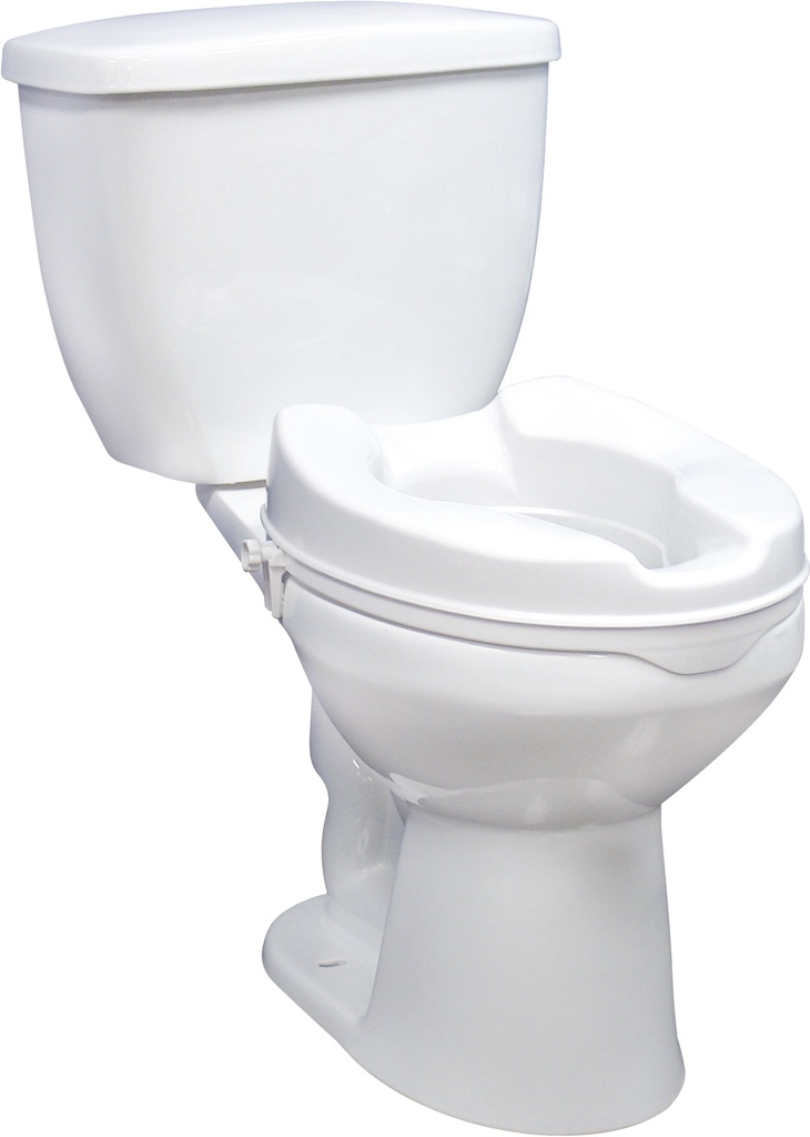 Raised Toilet Seat with Lock, Standard Seat (4" Height)_image_14