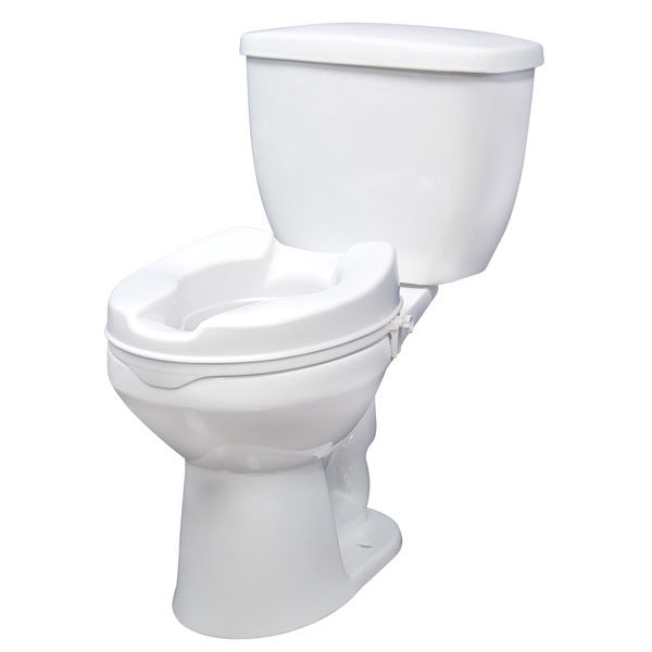 Raised Toilet Seat with Lock, Standard Seat (4" Height)_image_16