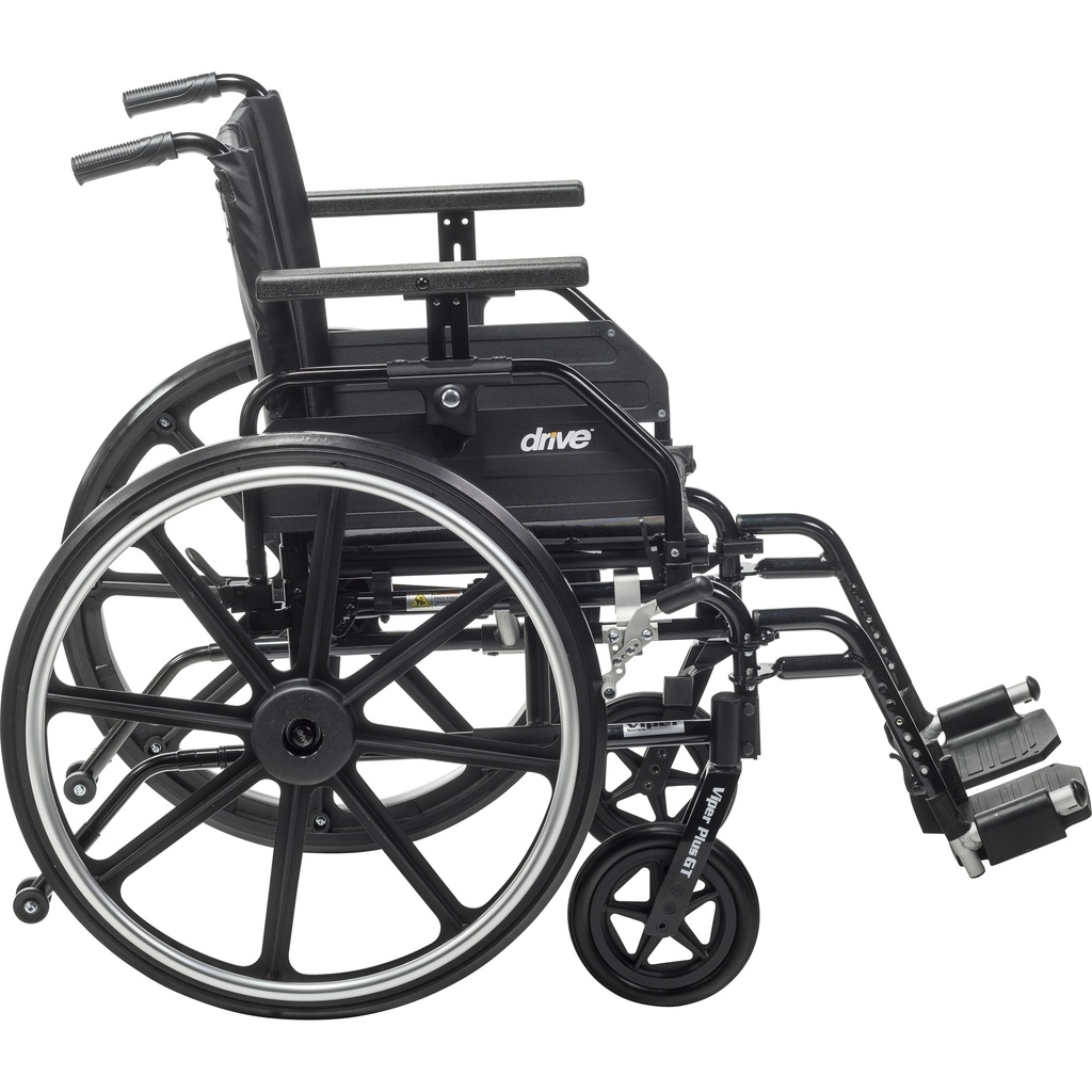Viper Plus GT Wheelchair with Universal Armrests (Swing-Away Footrests, 20" Seat)_image_15