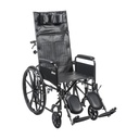 Silver Sport Full-Reclining Wheelchair (Full Arms, 20" Seat)_image_11