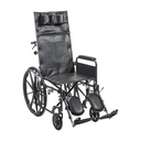 Silver Sport Full-Reclining Wheelchair (Full Arms, 20" Seat)_image_16