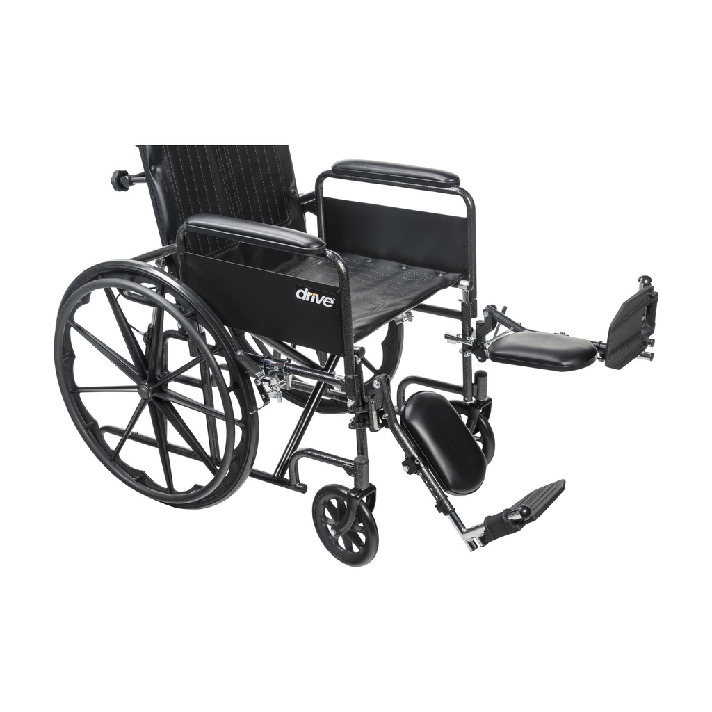 Silver Sport Full-Reclining Wheelchair (Full Arms, 18" Seat)_image_18