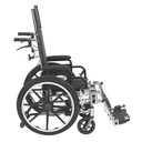 Viper Plus Light Weight Reclining Wheelchair with Elevating Leg rest and Flip Back Detachable Arms (12" Seat)_image_11