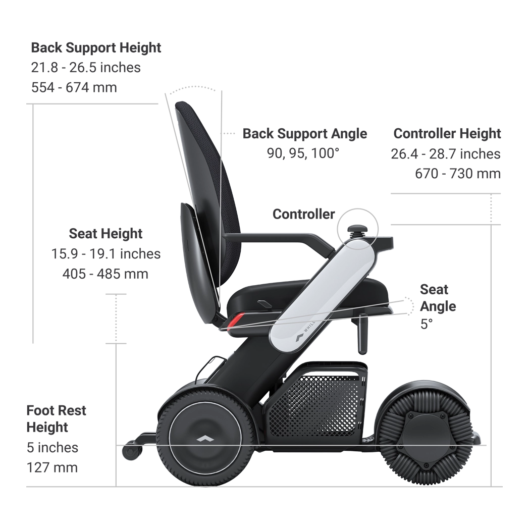 WHILL Model C2 High Back - image_2