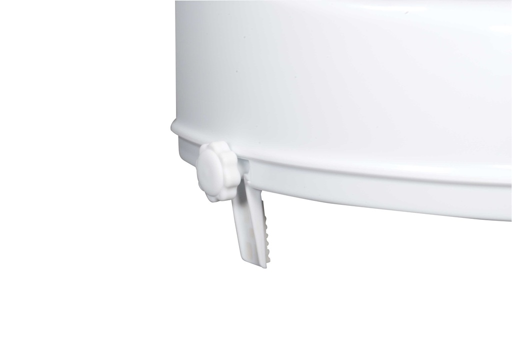 Raised Toilet Seat with Lock and Lid, Standard Seat_image_12