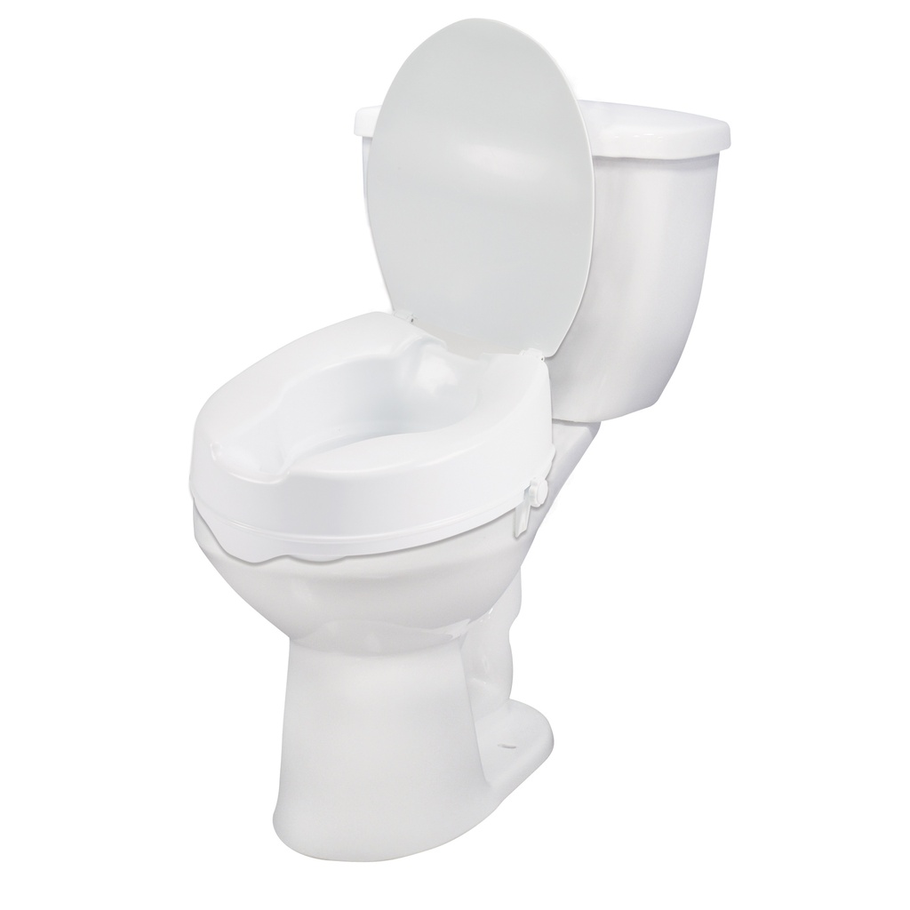 Raised Toilet Seat with Lock and Lid, Standard Seat_image_13